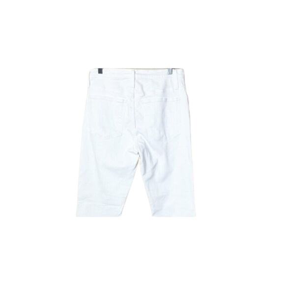 J.Crew 10" Vintage Straight Button Fly Cotton Jeans Stretch Pockets 34 White - Picture 9 of 13